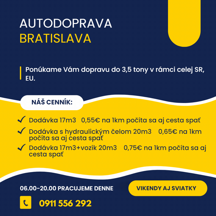 autodoprava bratislava